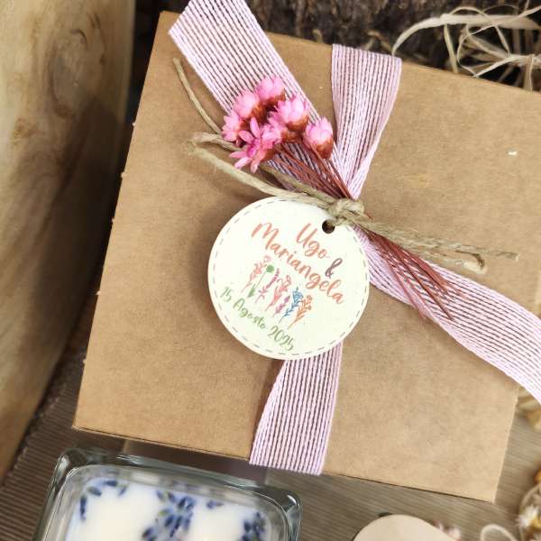 bomboniera candela prima comunione